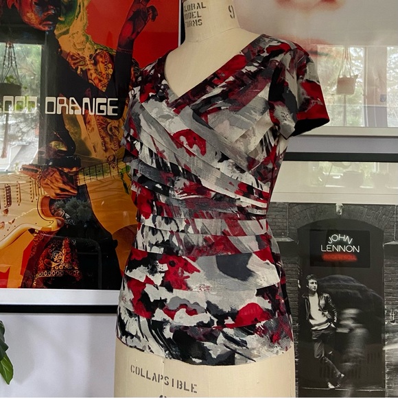 Patterned blouse - Picture 3 of 4